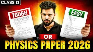 CBSE Class 12 Physics Paper 2026 🔥 Tough or Easy? 😱 | Previous Year Trends + Strategy | Akshay Sir
