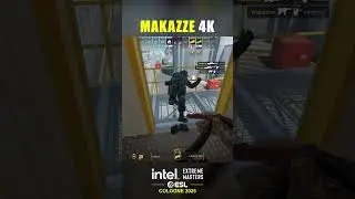 Makazze Map WINNING 4K Vs Team Spirit! #cs2 #gamingshorts