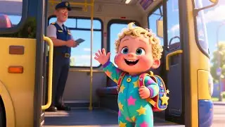 Bus Ride Learning 🚌 | Fun Learning Song for Kids | Sing Along and Explore