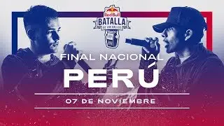 Final Nacional Perú 2020 | Red Bull Batalla de los Gallos