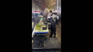 Livestream | Morning Stall Making Candied Fruit Skewers | Real-Time Sugar Pulling & Sales