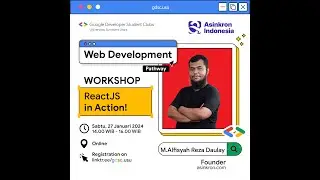 Workshop GDSC USU : React Js in Action