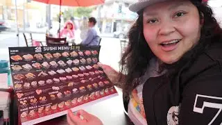 KURA REVOLVING SUSHI BAR $2.95 per plate! | CHEAPEST Japanese Conveyor Belt Sushi in Los Angeles!