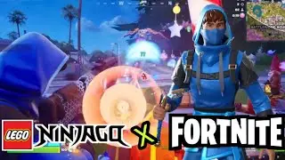 NEW LEGO NINJAGO Jay (Master of lightning) Skin Walk-through Gameplay) #legonjnjagofortnite)
