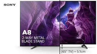 Sony A8 &ndash; 2-way metal blade stand