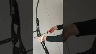 How to nock an arrow - #shorts beginner tutorials