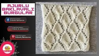 Ajurlu Baklavalı Burgular #kolay&ouml;rg&uuml;