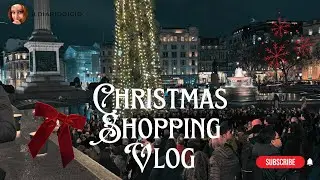 London Christmas Shopping Vlog ✨ Primark Finds, Cozy Caf&eacute;s & Holiday Aesthetic
