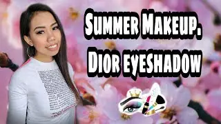 Summer Makeup || Dior eyeshadow || Review Dior eyeshadow.
