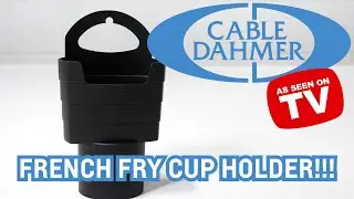 FRENCH FRY CUP HOLDER FOR YOUR CAR!!! | CABLE DAHMER