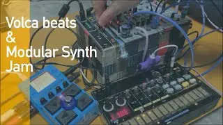Volca beats& Modular Synth Jam【#Jamuary2026】