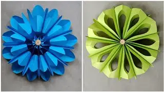 Diy paper snowflake with paper // Snowflake tutorials // Diy paper craft ideas 