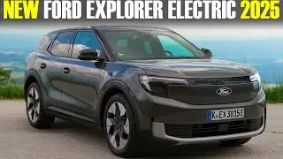 2025 New Ford Explorer EV - Perfect Electric SUV!