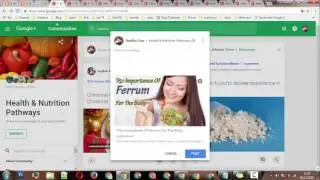 cara sharing google plus