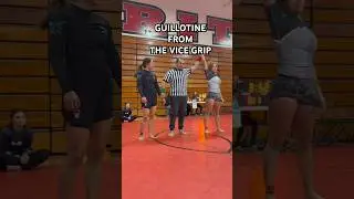 GUILLOTINE TRANSITION FROM VICE GRIP in Women&rsquo;s Jiujitsu #guillotine #bjj #jiujitsu #shorts