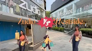 Zudio Vs Westside 😅😱😍 Budget 1500 each| let&rsquo;s see who wins 🎉 #zudio #westside #shoppingchallenge