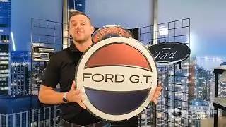 Ford GT40 MKI Metal Sign