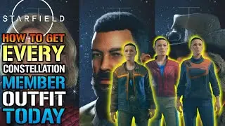 Starfield: How To Get Every Constellation Member Outfits! Mateo, Sara, Noel & More! Easy To Miss