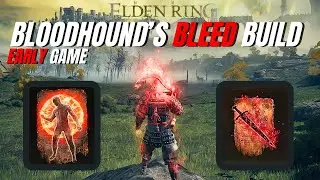 The Strongest Bloodhound's Fang Bleed Build in Elden Ring Early Game OP Build (GUIDE)