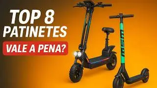 Comparei 8 Patinetes El&eacute;tricos &mdash; Qual Vale a Pena de Verdade?