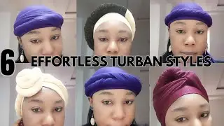 EFFORTLESS TURBAN HEADWRAP TUTORIAL / SCARF / HEADSCARF / TUTORIAL / HEADWRAP