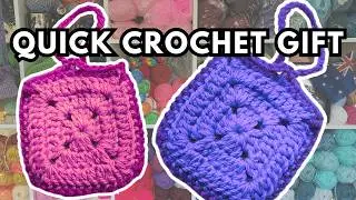 Easy Crochet Pouch Tutorial
