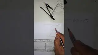رسم زاوية بنفس قيمة زاوية أخرى / الفصل الثالث / الصف الاول صناعي / المهندس حسين جودة