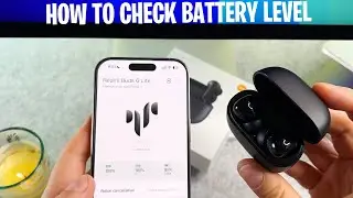 How to Check Battery Level Redmi Buds 6 Lite