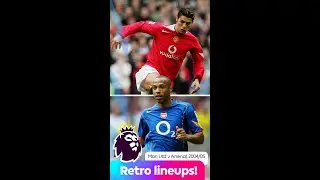 Man United v Arsenal was different in 2004/05!