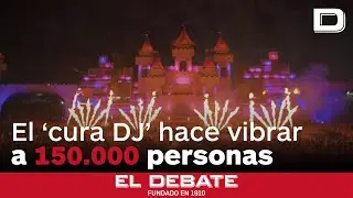 El 'Cura dj' pone a bailar a m&aacute;s de 100.000 personas en el Festival Medusa de Cullera (Valencia)