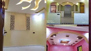 ماشاء الله على منزل بحجم فيلا دايزو الكلام بطابقين ديكورات جبس وصباغة روعة اخر مايوجد