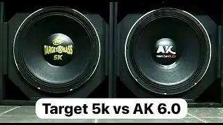 Eros Target XBass 5K 2500 RMS 15 Pol vs Triton Ak 6.0 3000 RMS Comparativo completo e Treta