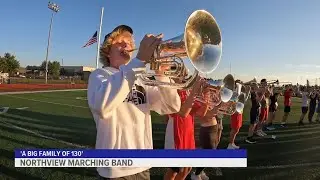 'A family of 130' | Northview Marching Band claims top spot at invitational