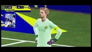 Efootball_goat messi_against 3200 strength..🫣 shocked ronaldo's alnasar...