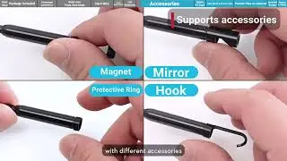 5-inch dual-view S11 handle endoscopy | view two lenses feeds simultaneously