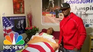 Gold Medalist Jeff Henderson Shares Award With Ailing Mother | NBC News