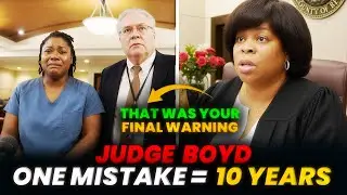Judge Boyd Gave Her a Final Warning | 10 Years Sentence #judgeboyd #judgefleischer