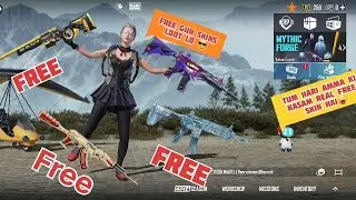 Free Gun 🔫 Skin Bgmi 3.0 update all  Permanent Gun skins // Jaldey Loot Lo 😱😱😱