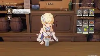The Perfect Bartender! Bartender Challenge - Genshin Impact