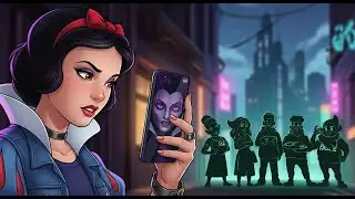 The mystery behind the plot of the modern day Snow White and the Seven Dwarfs is shocking the online