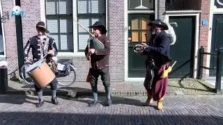 Verrassingsfeest ter gelegenheid van 90e verjaardag Herman van Elteren