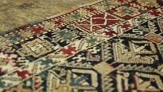 Antique Shirvan Runner with Tribal Star & Ram&rsquo;s Horn Motifs - Rug & Kilim-12582