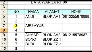 EXCEL 2023 TUTORIAL   BORDER AND SHADING - PART 3