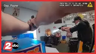 Body camera videos shows Clark County deputies shoot, kill carjacking suspect