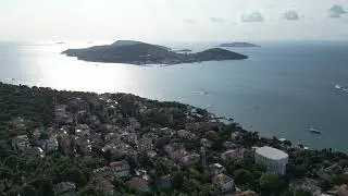 İSTANBUL B&Uuml;Y&Uuml;KADA'DAN DRONE İLE SPİN &Ccedil;EKİM.🙏💐#istanbul #adalar#drone #dronevideo4k#keşfet #aboneolun