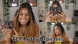Elf Putty bronzers first impression/review!