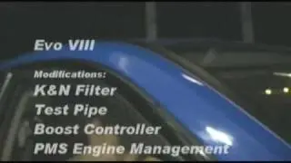 Nissan 350z Twin Turbo vs Misubishi Evo VIII