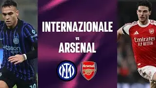 INTER MILAN VS ARSENAL LIVE CHAMPIONS LEAGUE WATCH ALONG