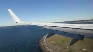 Arriving at Sydney airport qf422 17 July 2019.