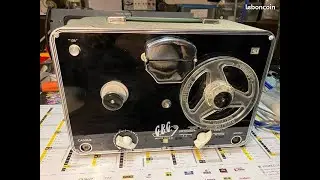 Magn&eacute;tophone GBG 156 de 1957 -  GBG 156 tape recorder from 1957